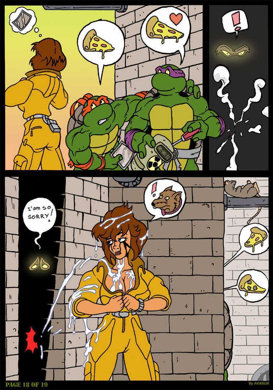 The Slut From Channel Six 2 - Teenage Mutant Ninja Turtles page 19