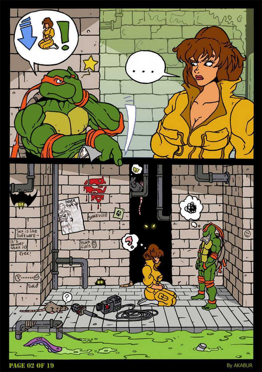 The Slut From Channel Six 2 - Teenage Mutant Ninja Turtles page 4