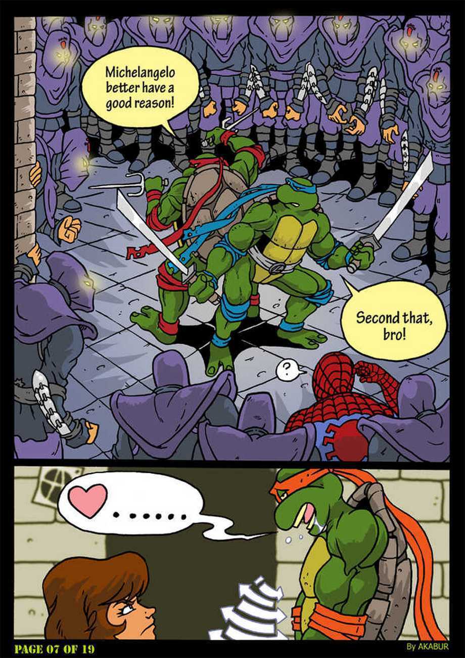 The Slut From Channel Six 2 - Teenage Mutant Ninja Turtles page 9