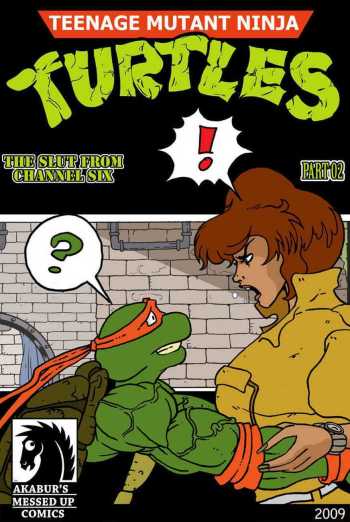 The Slut From Channel Six 2 - Teenage Mutant Ninja Turtles cover