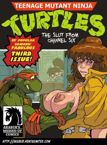 The Slut From Channel Six 3 - Teenage Mutant Ninja Turtles cover