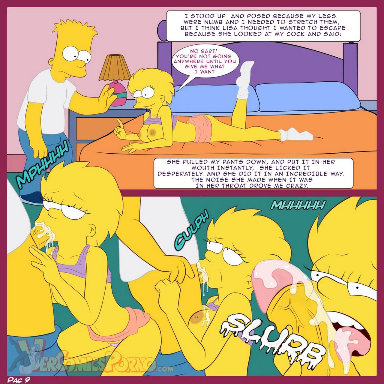 The Simpsons 1 - A Visit From The Sisters page 10