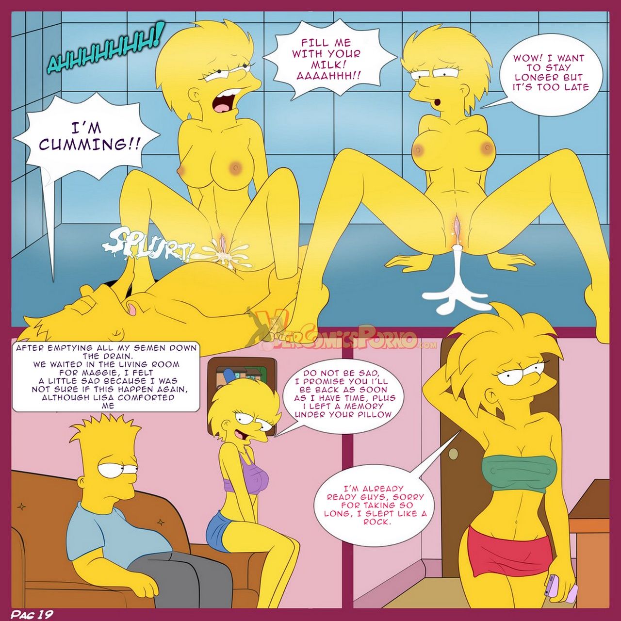 The Simpsons 1 - A Visit From The Sisters page 20