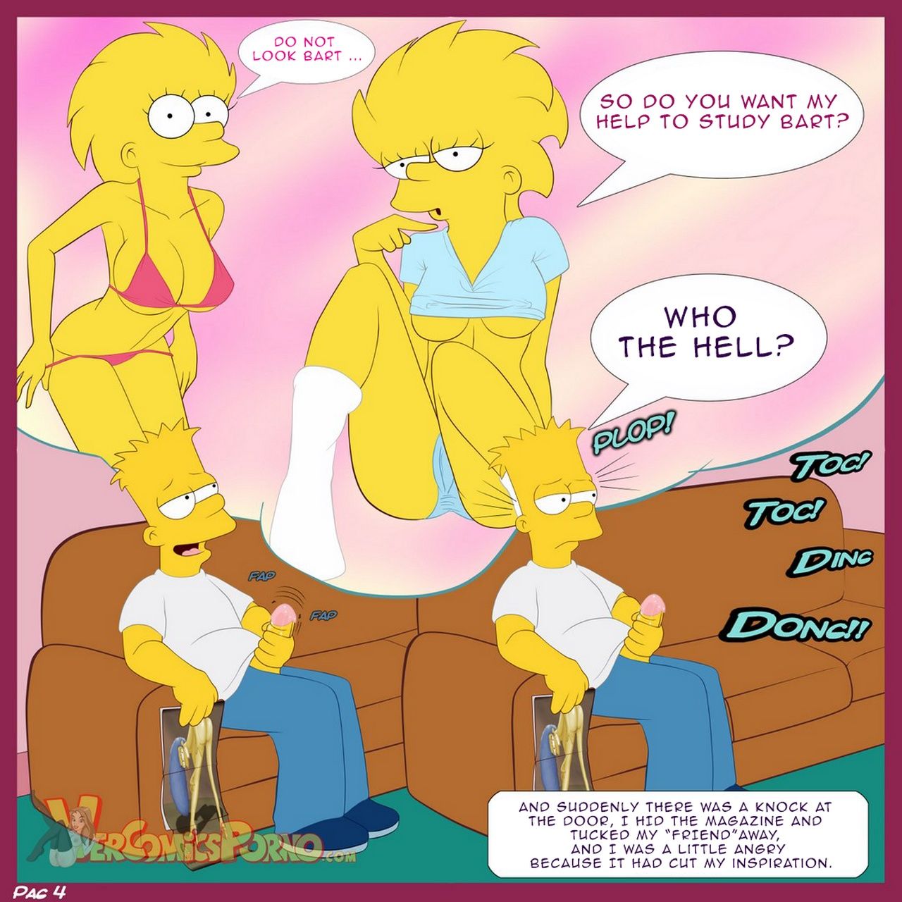 The Simpsons 1 - A Visit From The Sisters page 5