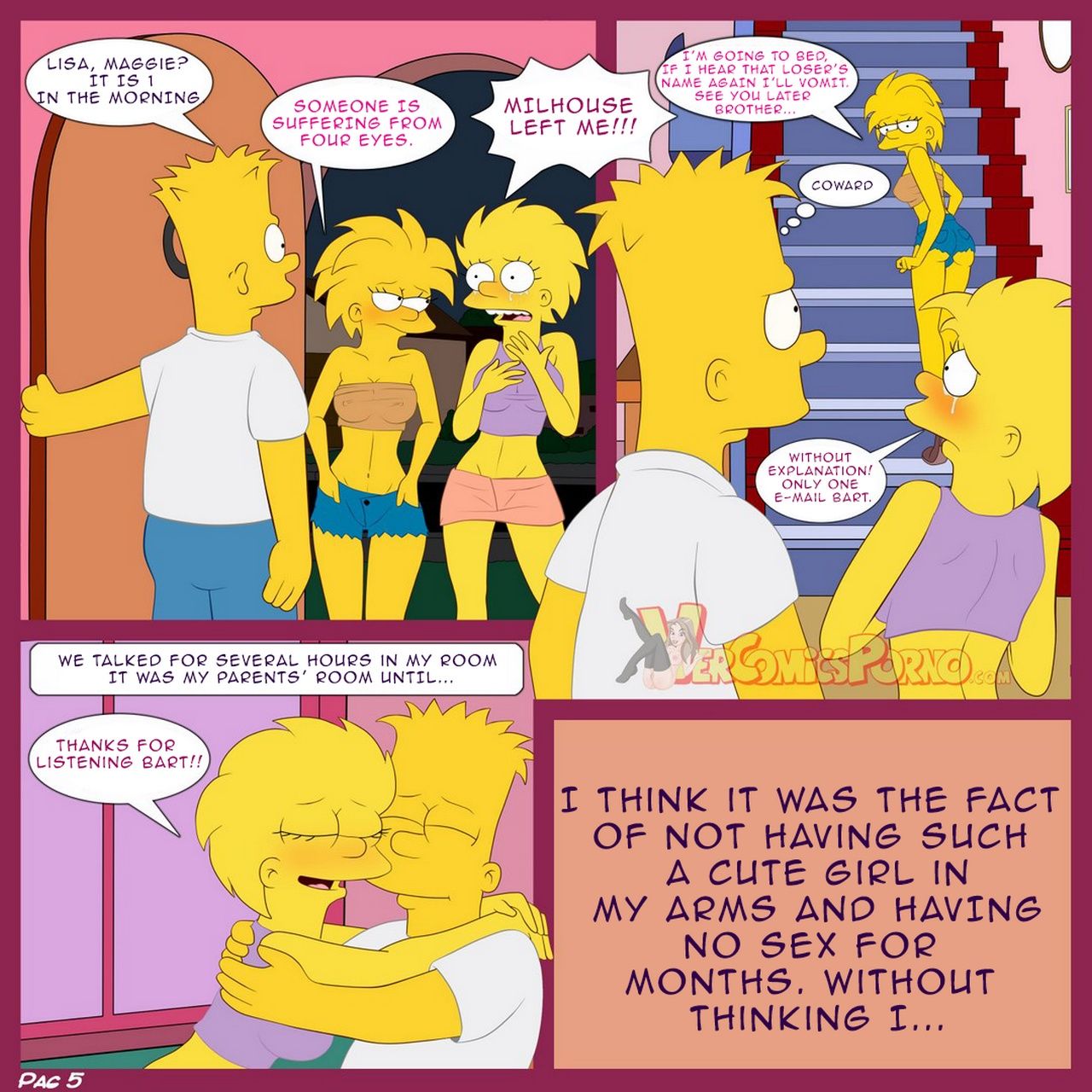 The Simpsons 1 - A Visit From The Sisters page 6
