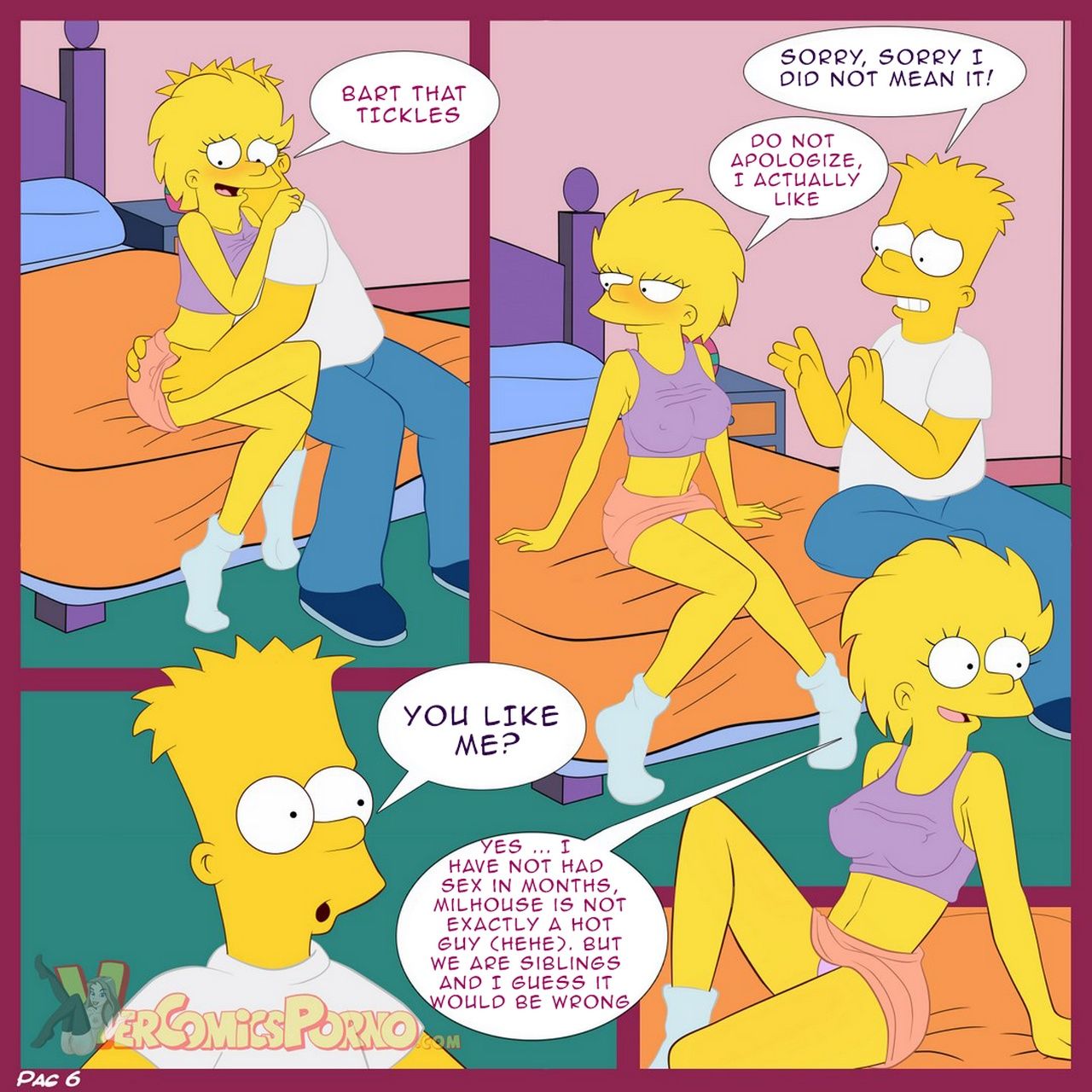 The Simpsons 1 - A Visit From The Sisters page 7