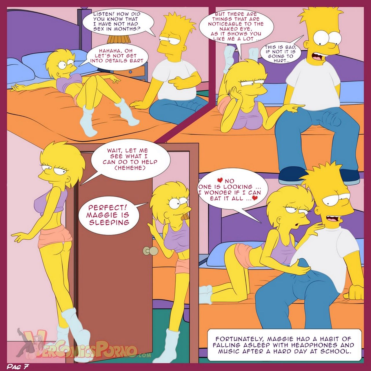 The Simpsons 1 - A Visit From The Sisters page 8