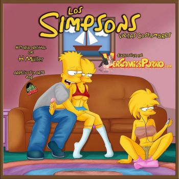 The Simpsons 1 - A Visit From The Sisters cover