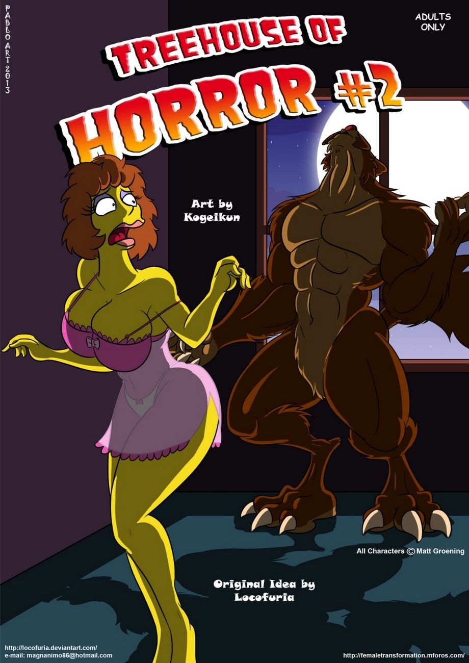 Treehouse Of Horror 2 page 1