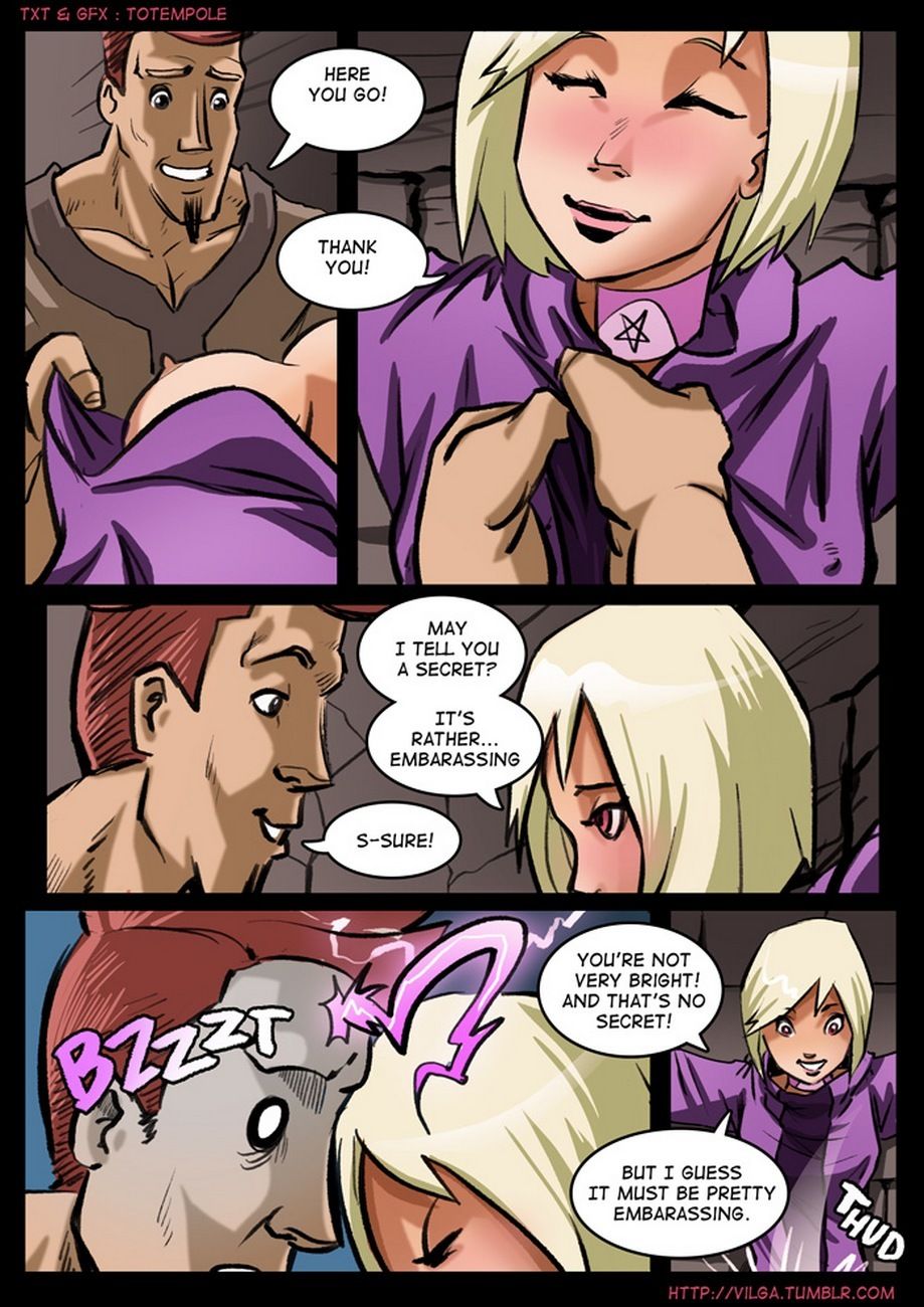 The Cummoner 1 - First Time For Everything page 8