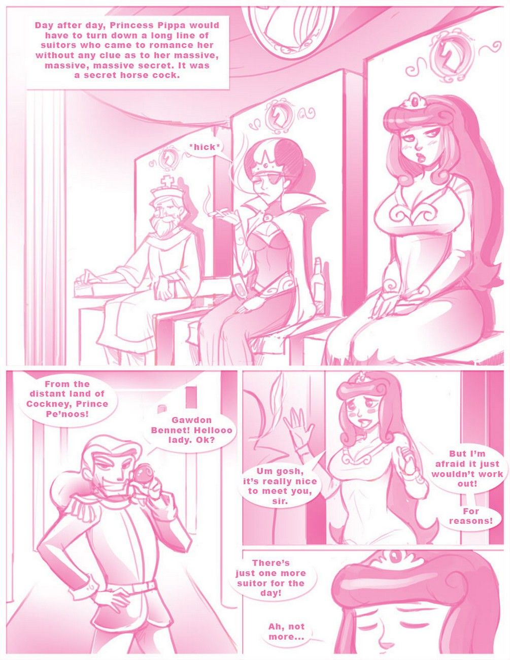 Princess Pippa And The Princess Of Lesbos page 2
