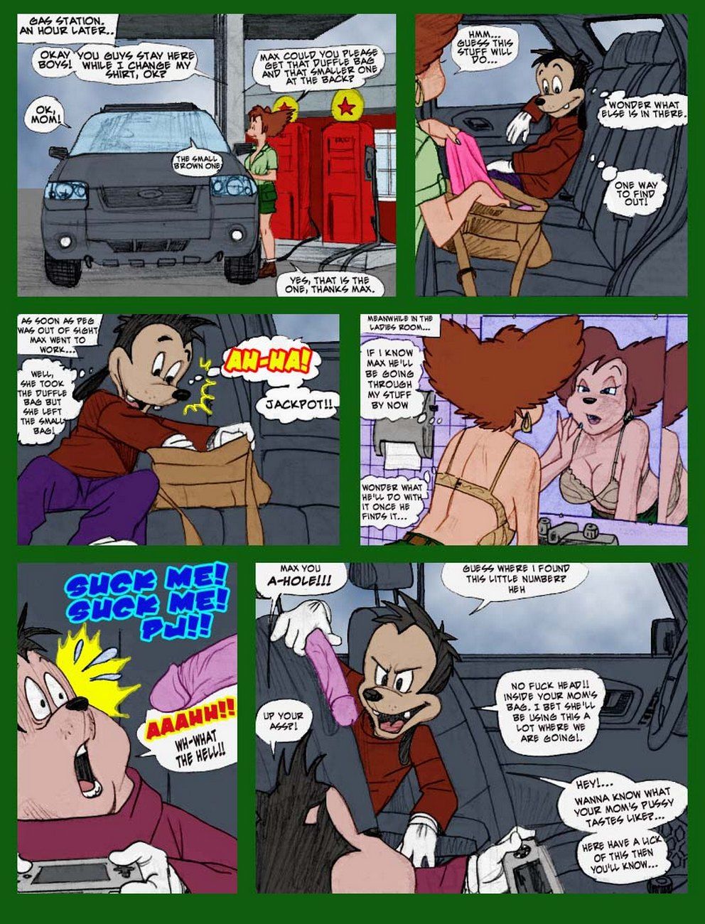 Peggy Cums Camping page 8