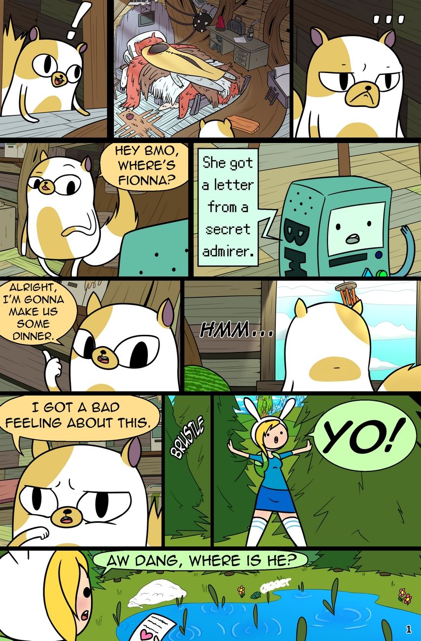 MisAdventure Time Special - The Cat, The Queen, And The Forest page 2