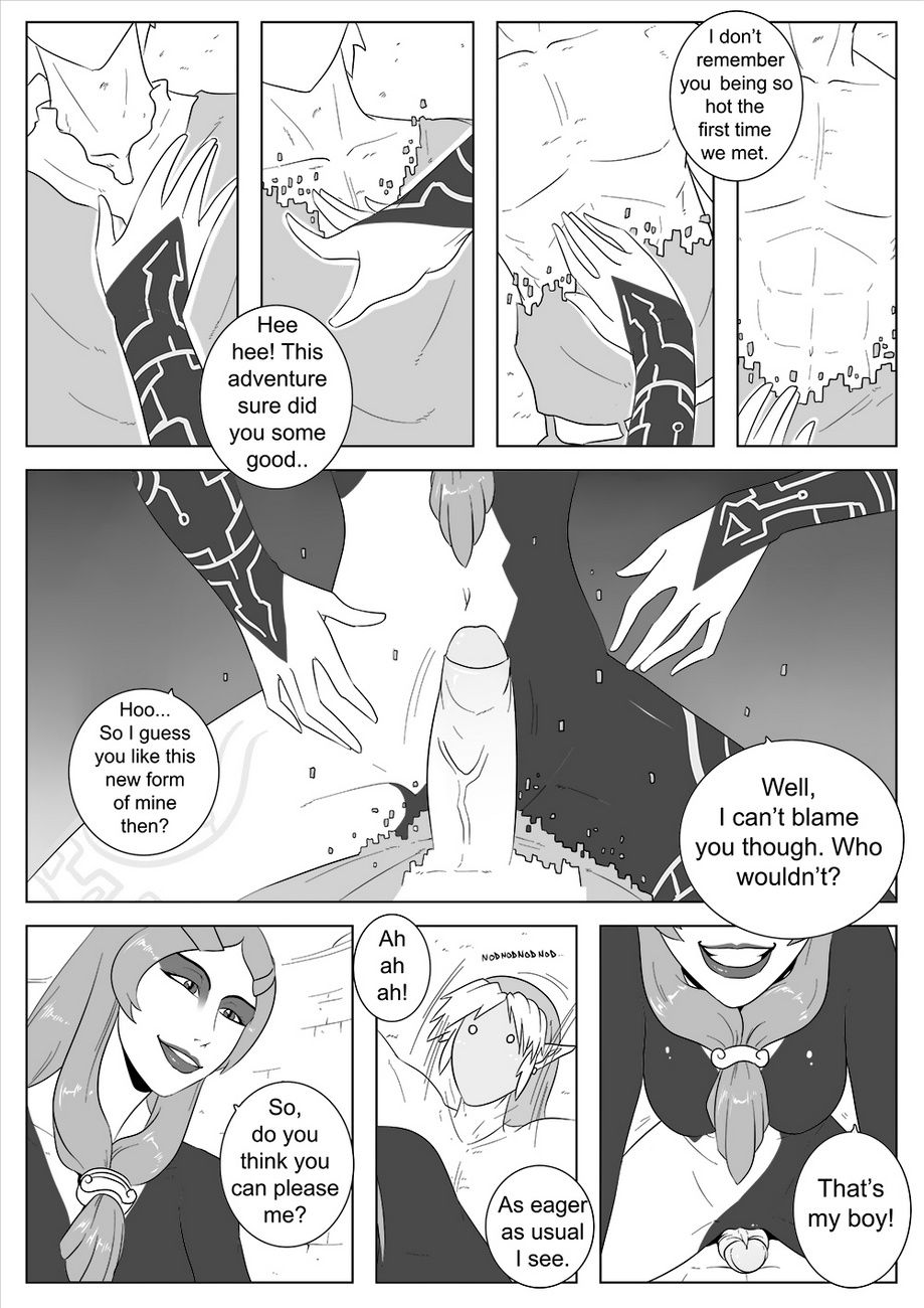 A Link Between Girls 2 - Queen Midna page 8