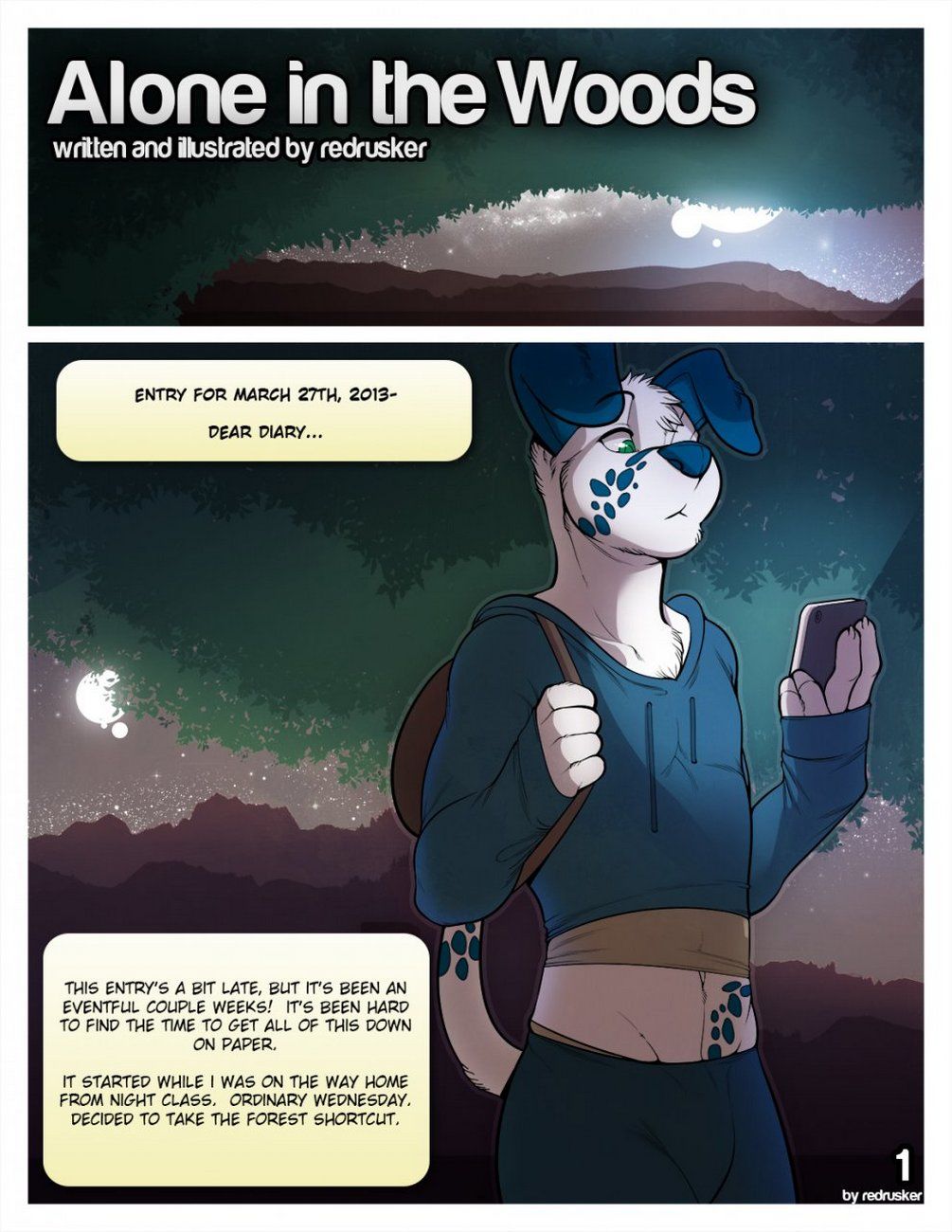 Alone In The Woods page 2