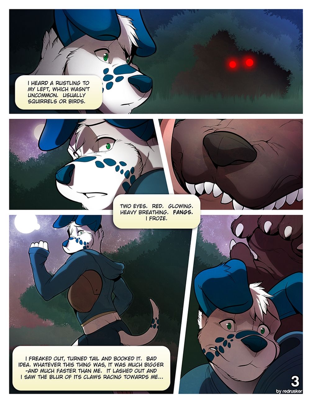 Alone In The Woods page 4