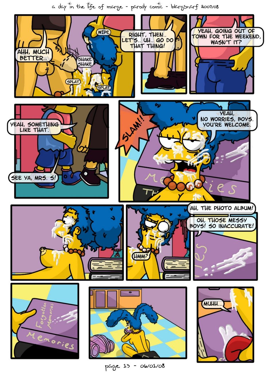 A Day In The Life Of Marge page 14