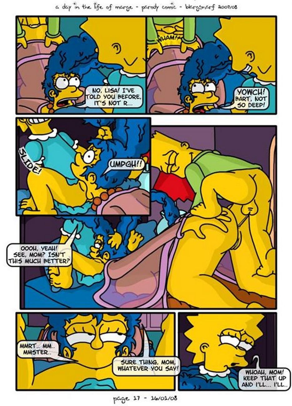 Bart and mom porn comics — 15
