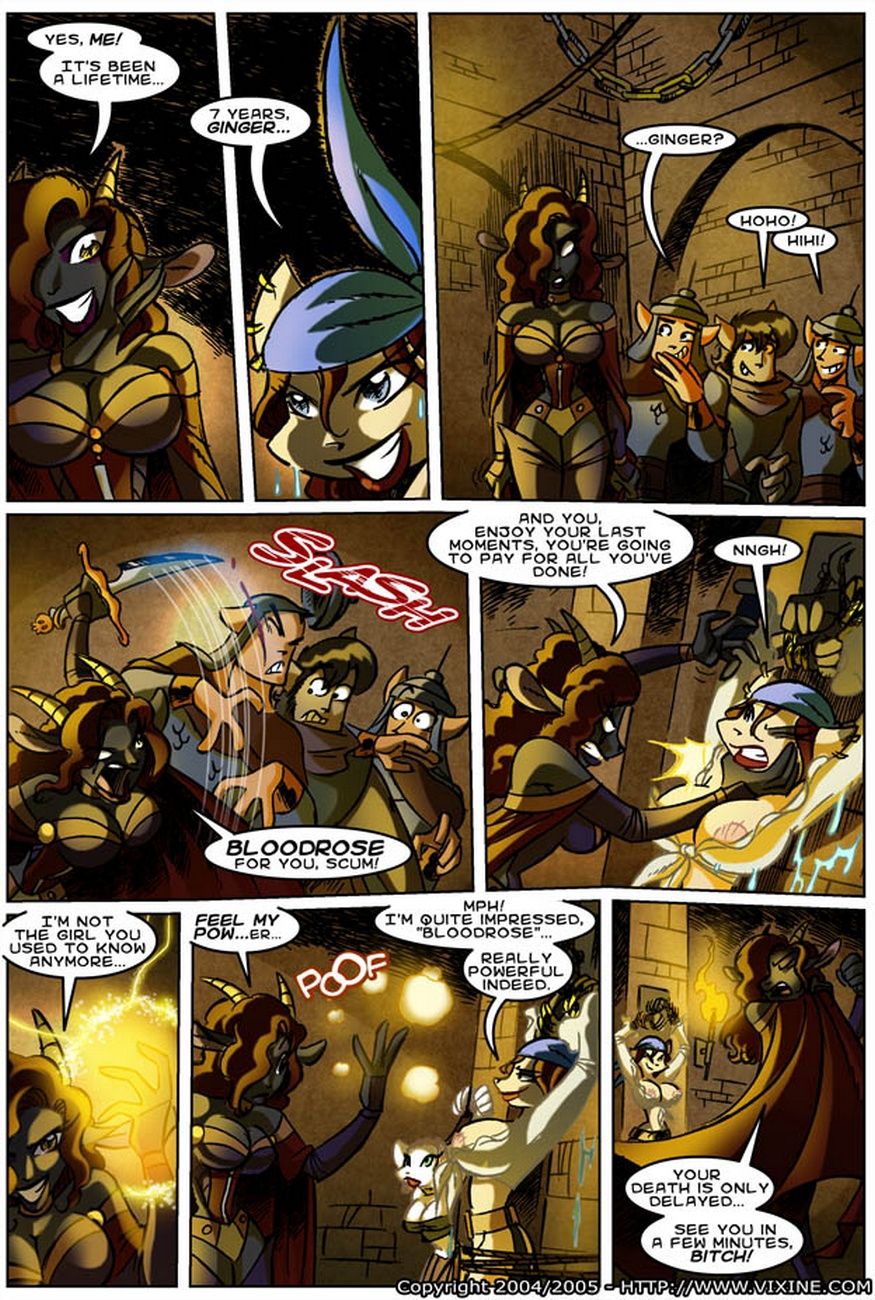 The Quest For Fun 2 - A Rose With Thorns page 16