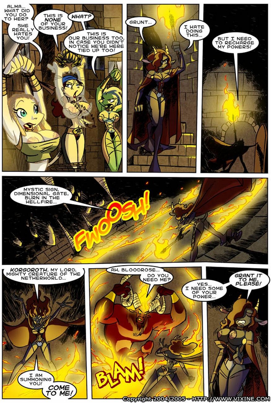 The Quest For Fun 2 - A Rose With Thorns page 17