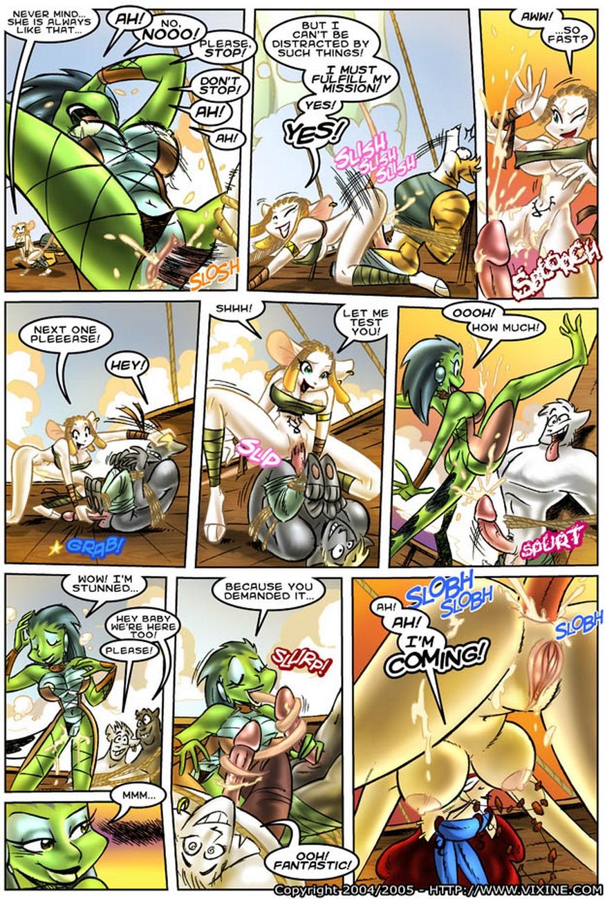 The Quest For Fun 2 - A Rose With Thorns page 9