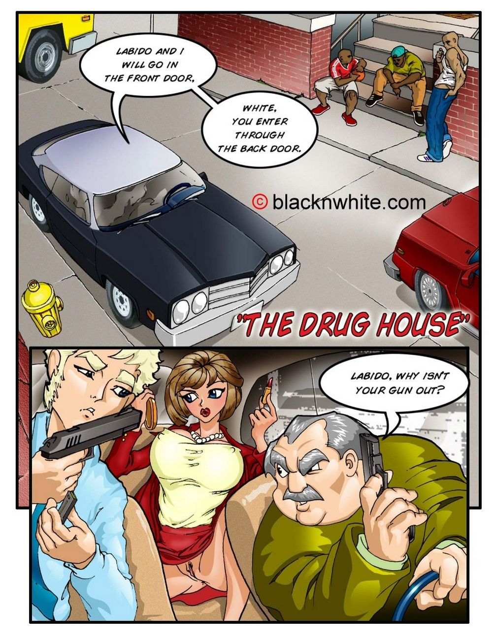 White Cops, Black Cocks 1 - The Drug House page 2