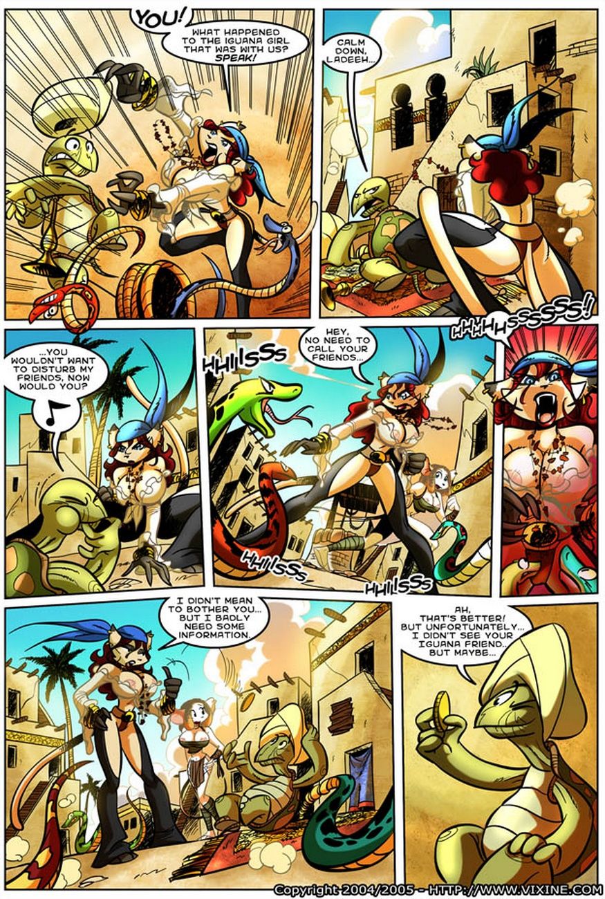 The Quest For Fun 3 - Gone With The Sand page 16