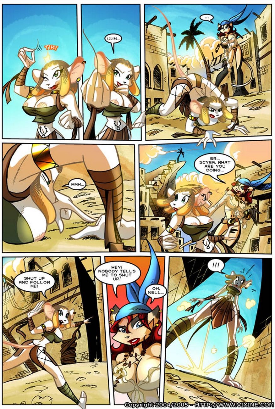 The Quest For Fun 3 - Gone With The Sand page 19