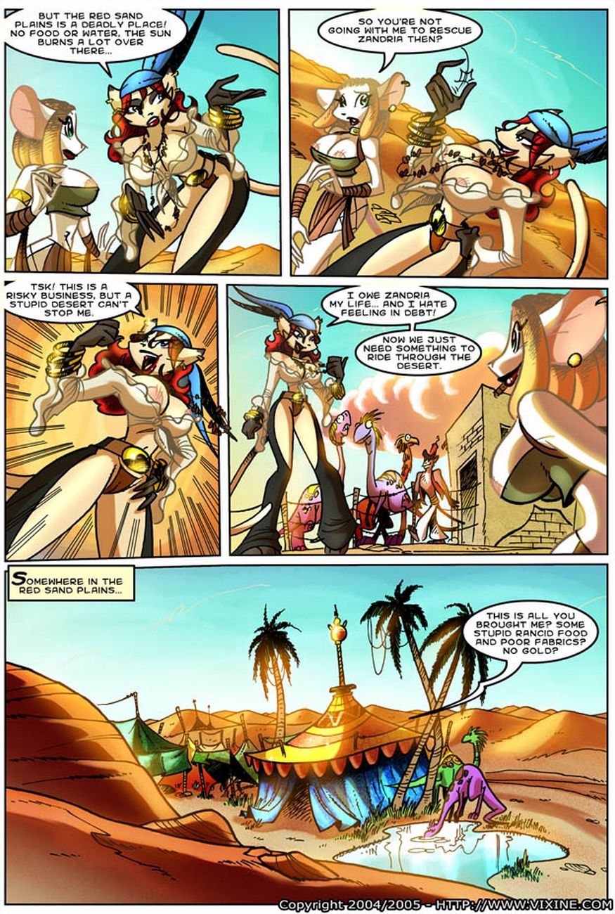 The Quest For Fun 3 - Gone With The Sand page 21