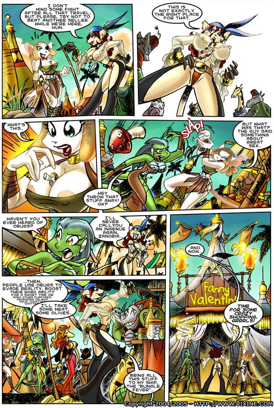 The Quest For Fun 3 - Gone With The Sand page 7
