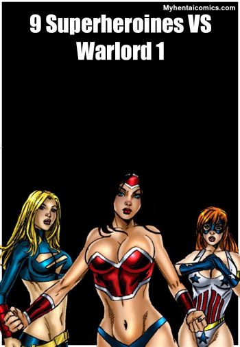 9 Superheroines VS Warlord 1 cover