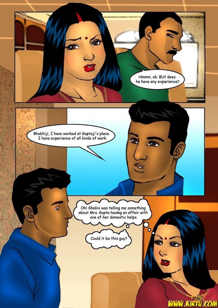 Savita Bhabhi 5 - Servant Boy page 3