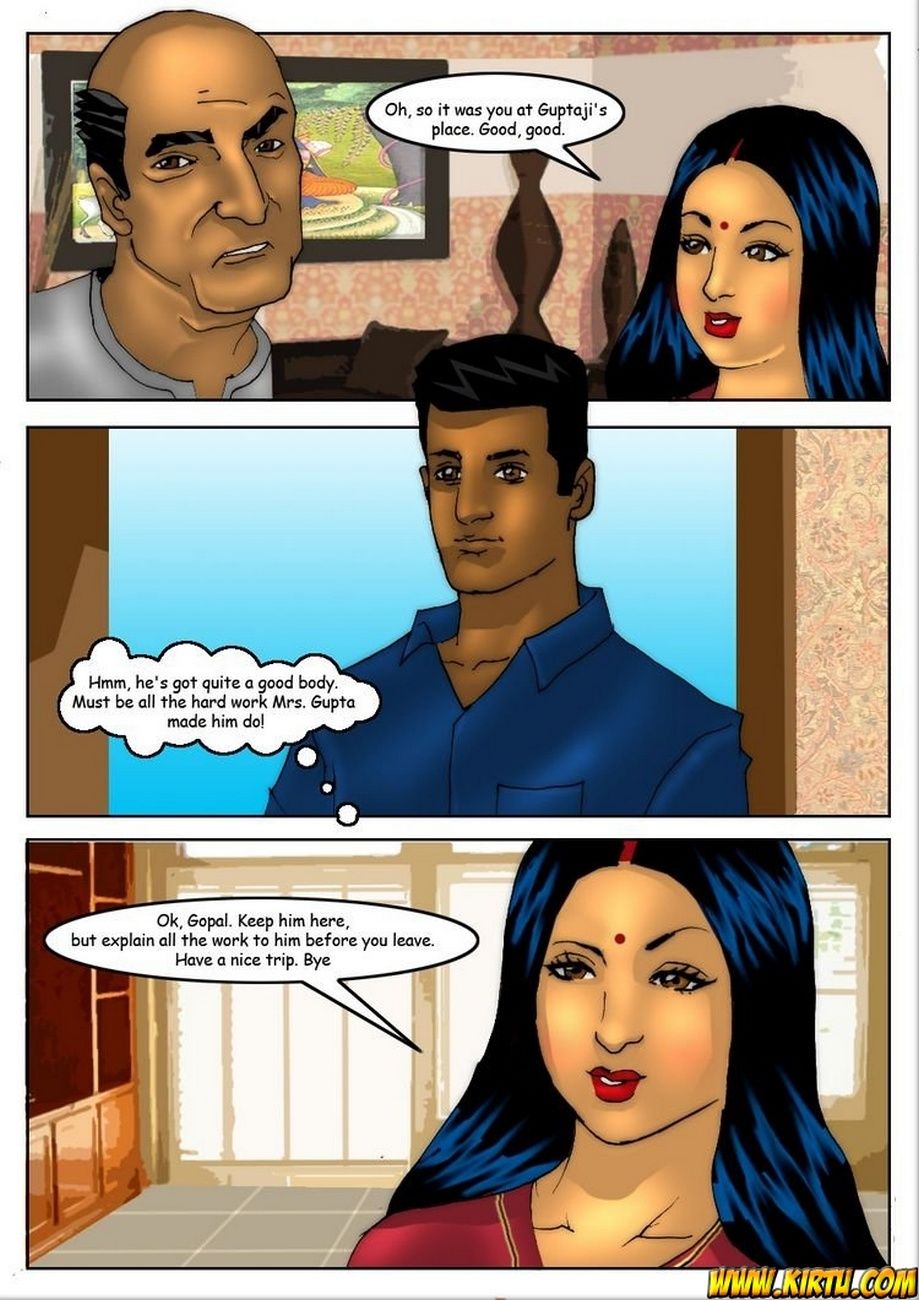 Savita Bhabhi 5 - Servant Boy page 4