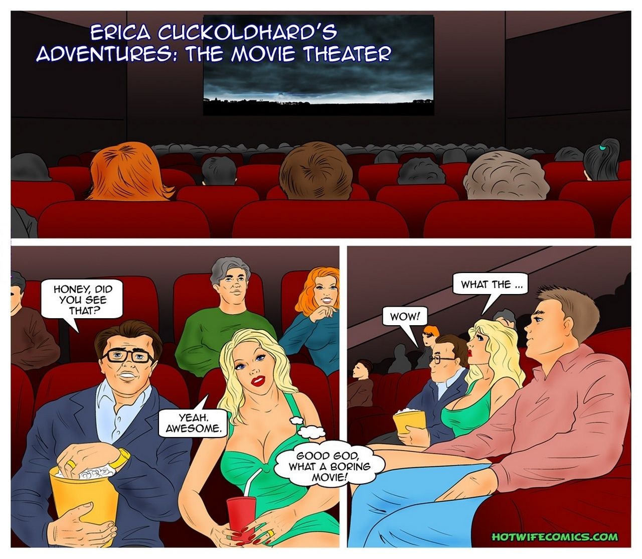 Erica Cuckoldhard's Adventures - The Movie Theatre page 2