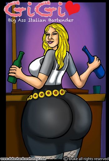 Gigi - Big Ass Italian Bartender 1 cover