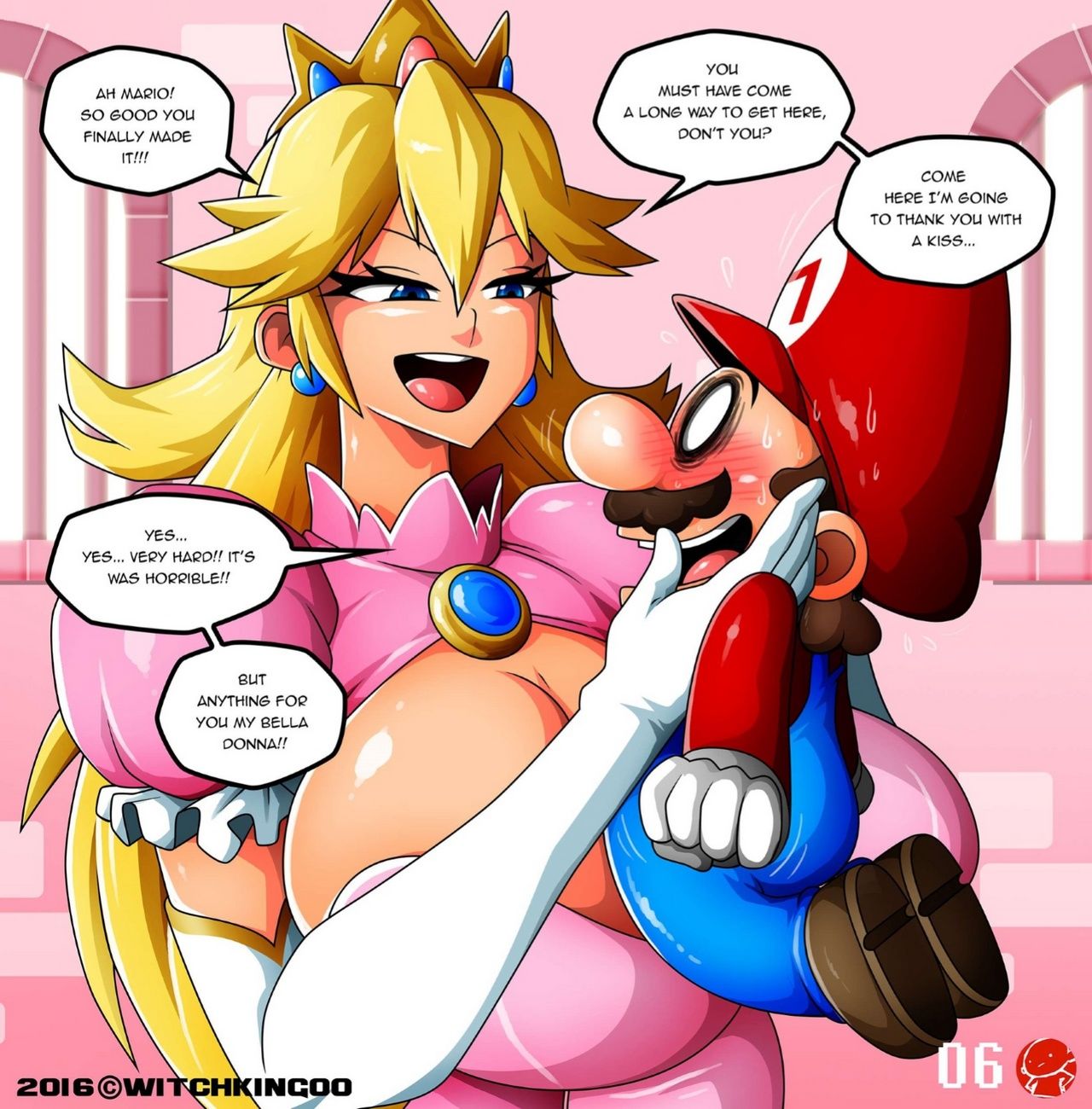 Princess Peach - Thanks Mario page 7