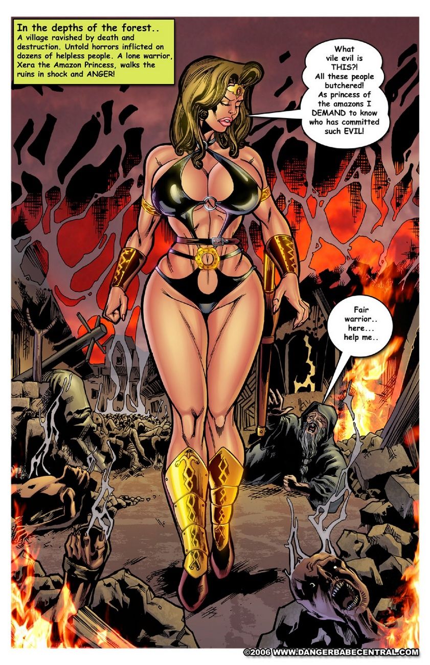 Xera Amazon Princess - The Terror Of Morghantos The Wizard page 2