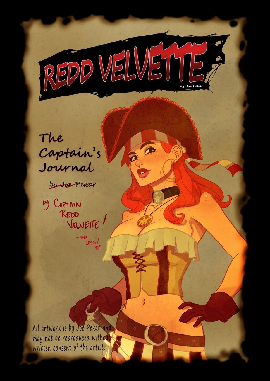 Redd Velvette - Captain's Journal page 1