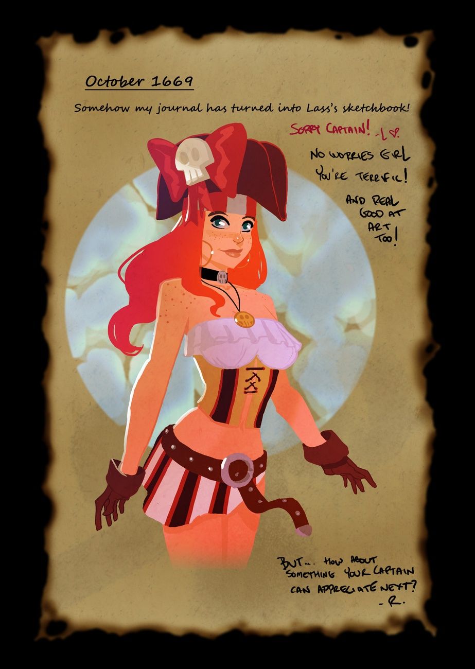 Redd Velvette - Captain's Journal page 17