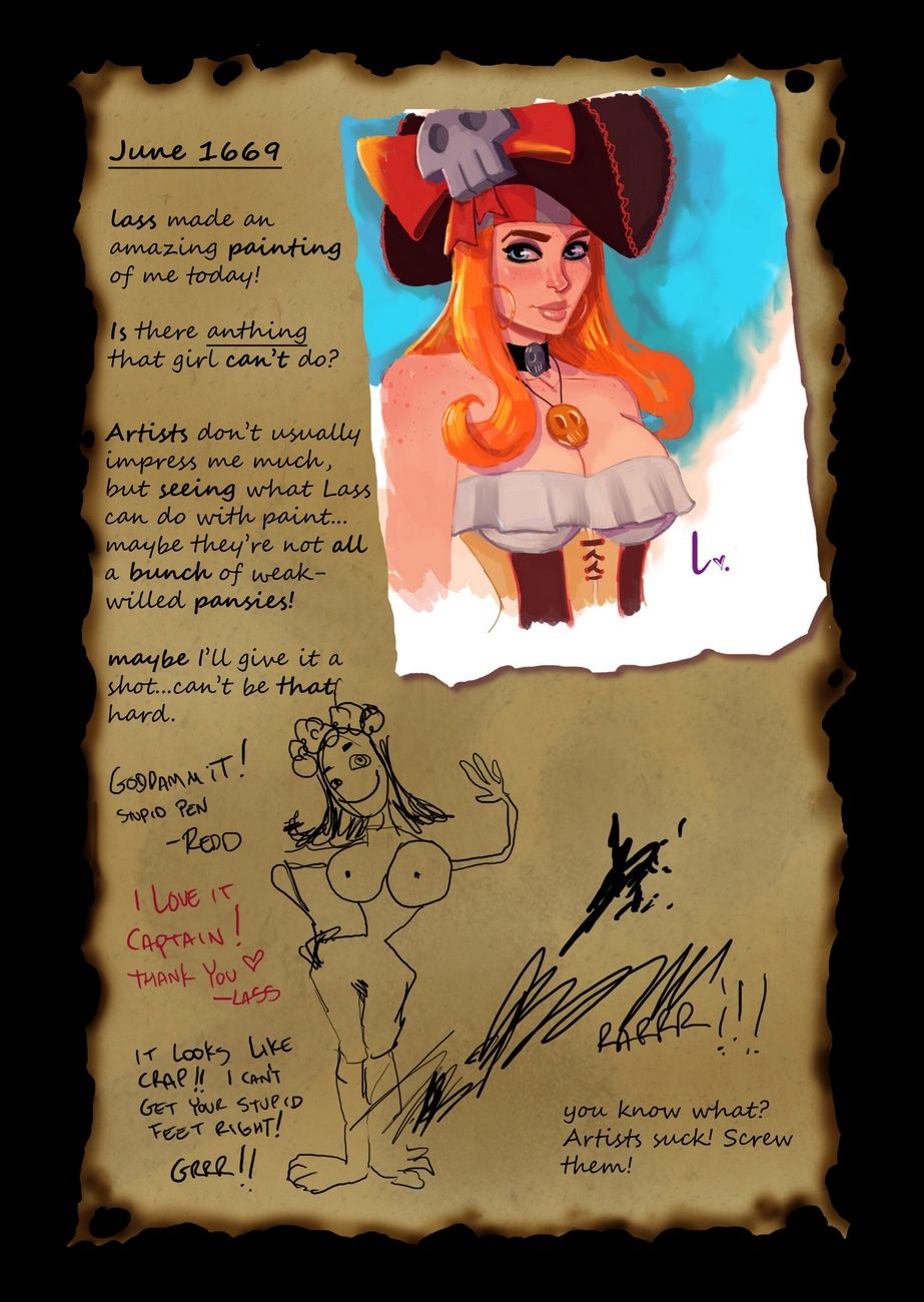 Redd Velvette - Captain's Journal page 2