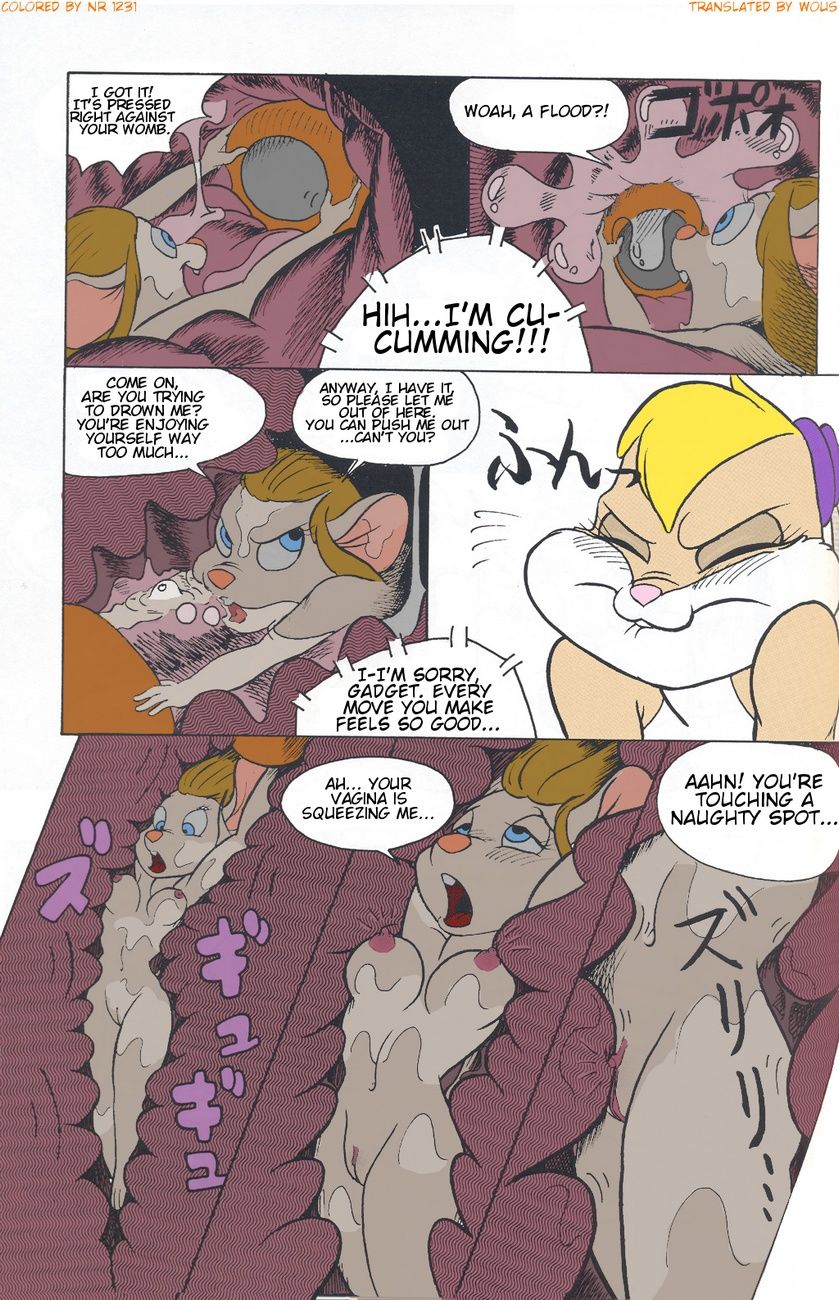 Gadget Hackwrench X Lola Bunny page 6