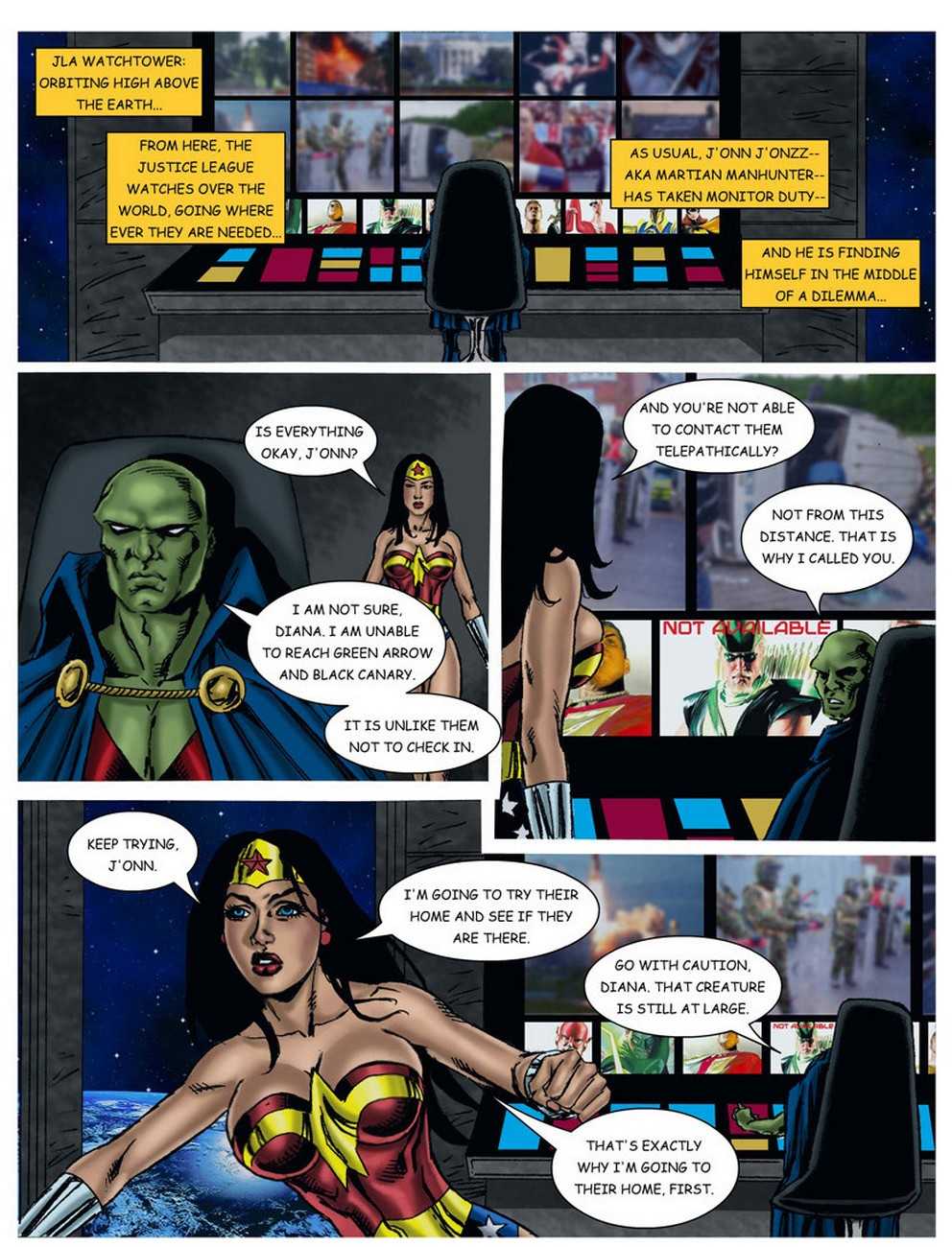 Wonder Woman - In The Clutches Of The Predator 3 page 12