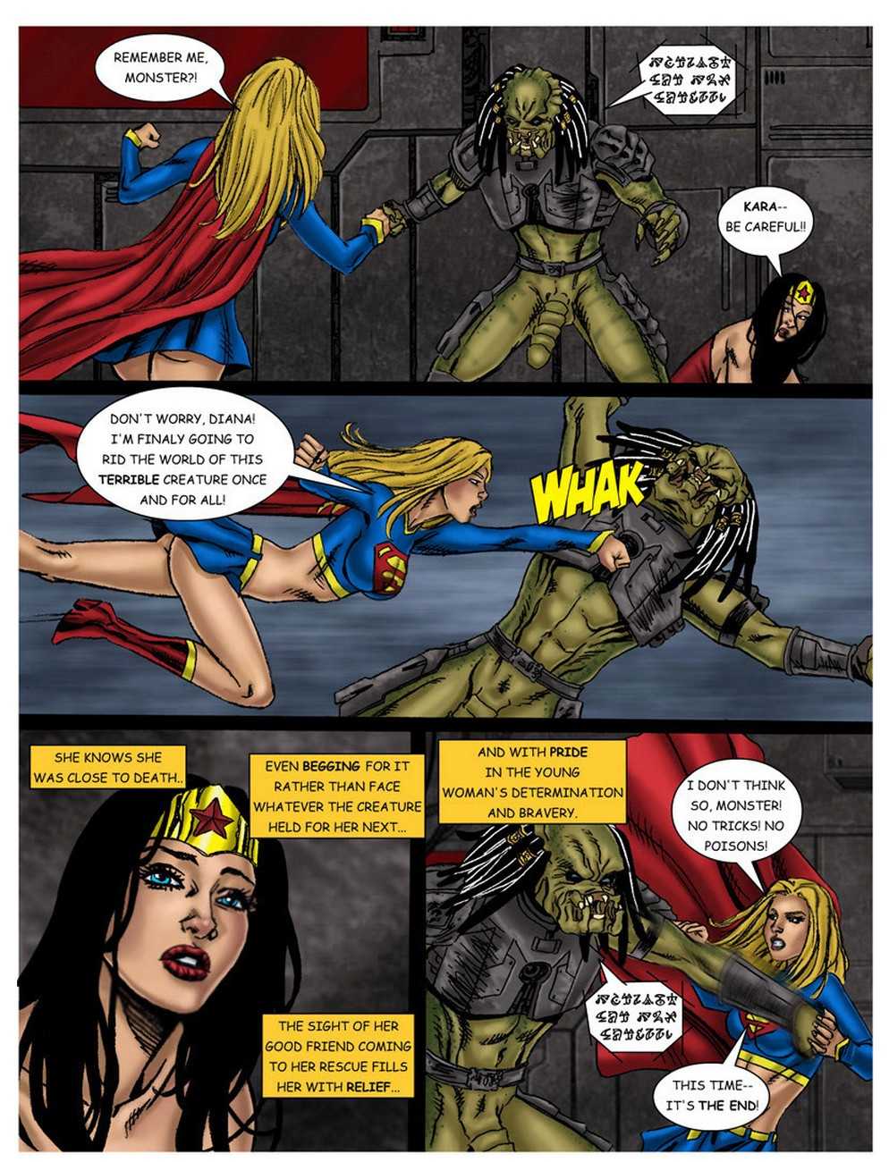 Wonder Woman - In The Clutches Of The Predator 3 page 23