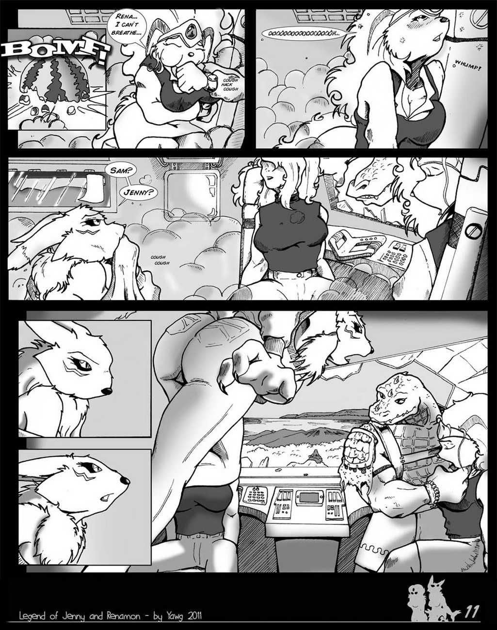 The Legend Of Jenny And Renamon 1 page 12