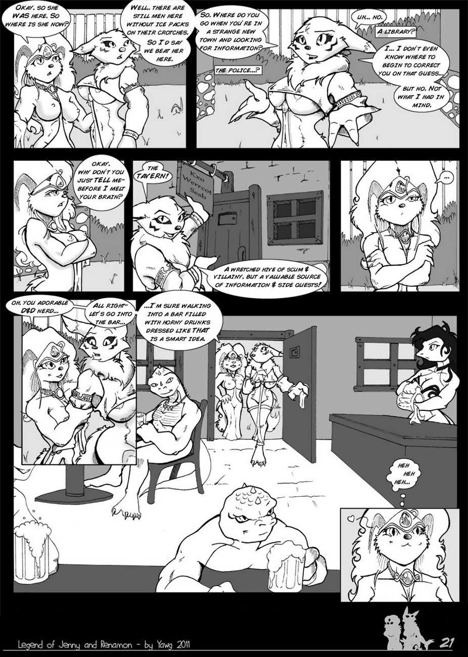 The Legend Of Jenny And Renamon 1 page 22