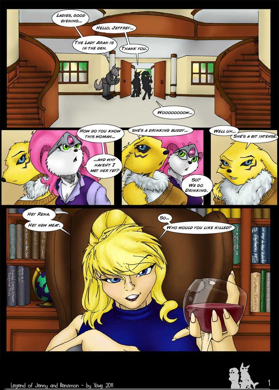 The Legend Of Jenny And Renamon 1 page 5