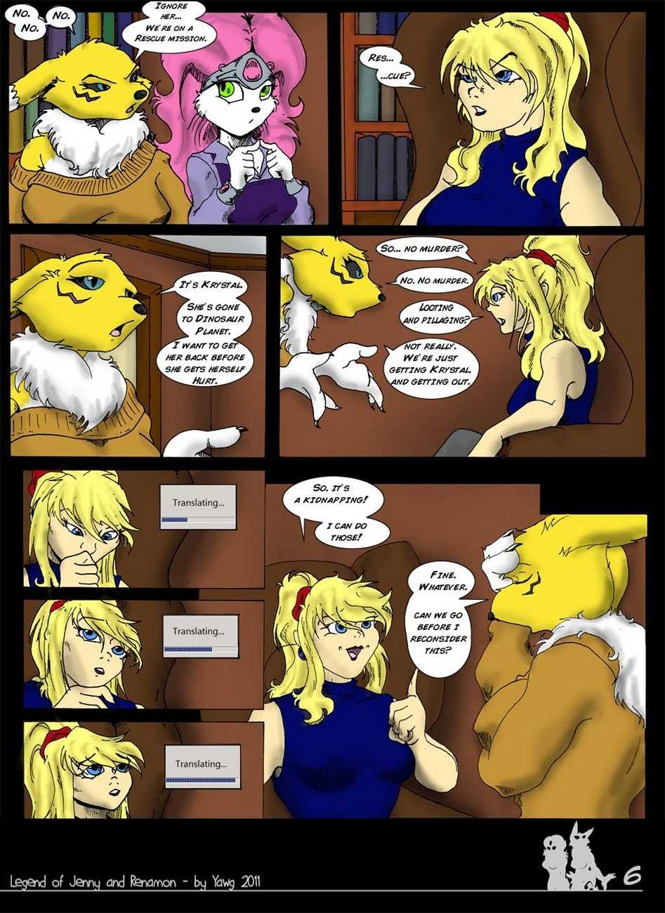 The Legend Of Jenny And Renamon 1 page 7
