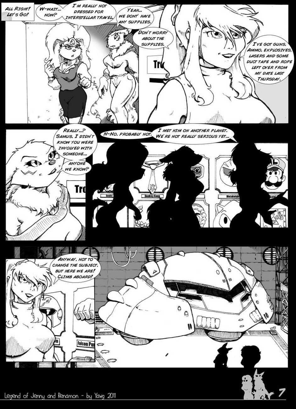The Legend Of Jenny And Renamon 1 page 8