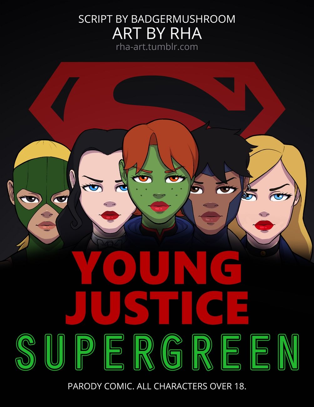 Young Justice - Supergreen page 1