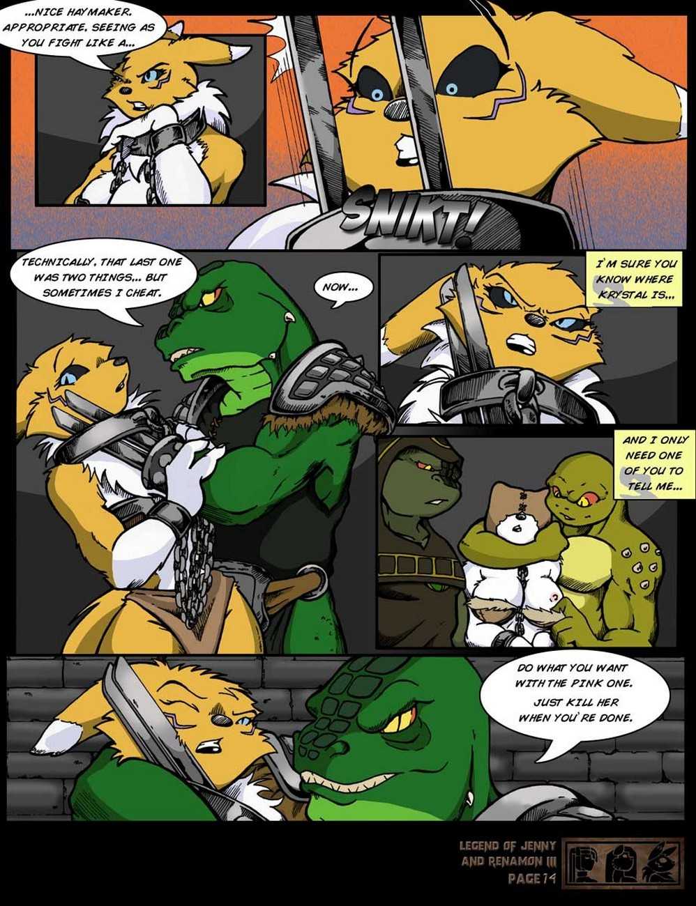 The Legend Of Jenny And Renamon 3 page 15